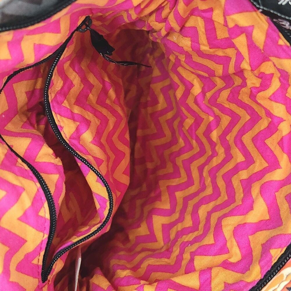 Vera Bradley Crossbody Bag Purse Ziggy Zinnia Floral Quilted Travel Handbang - Picture 6 of 14